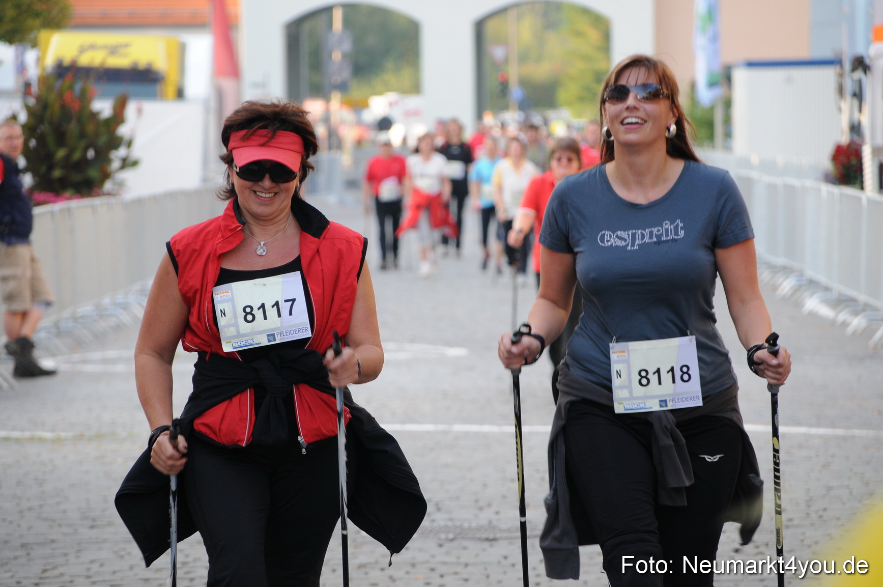 0043 Stadtlauf Neumarkt Nordic Walking 190909